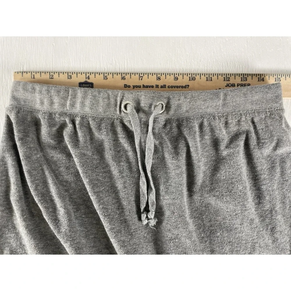Y2K Style Venus Towel Terry Cloth Gray Skirt Women's Size Large Tie‎ Waist
